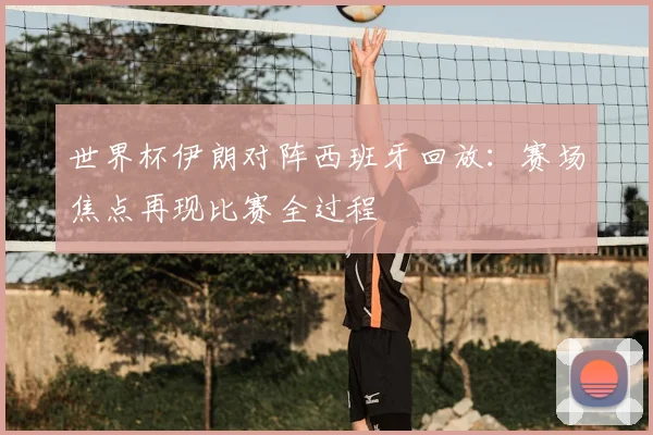 世界杯伊朗对阵西班牙回放：赛场焦点再现比赛全过程